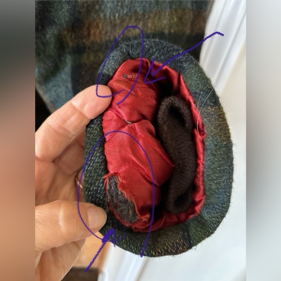 VTG H.W.Carter & Sons Men’s Heavy Wool Plaid Hunting/Chore Jacket,1960’s-70’s, L - Picture 12 of 16